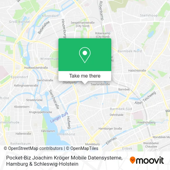 Карта Pocket-Biz Joachim Kröger Mobile Datensysteme