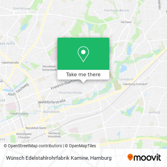 Карта Wünsch Edelstahlrohrfabrik Kamine