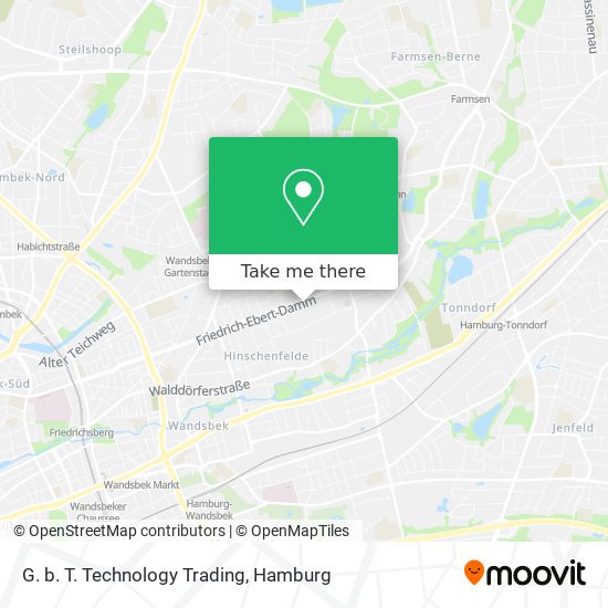 G. b. T. Technology Trading map