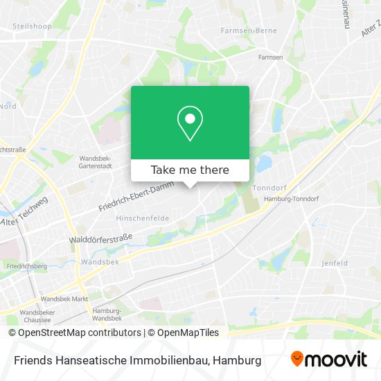 Friends Hanseatische Immobilienbau map