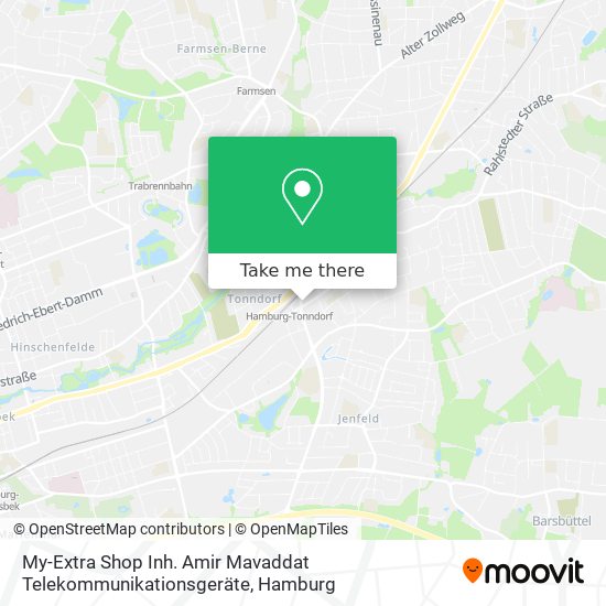My-Extra Shop Inh. Amir Mavaddat Telekommunikationsgeräte map