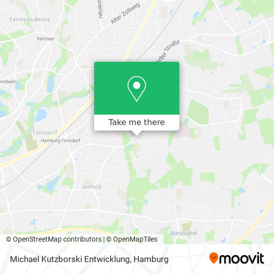 Michael Kutzborski Entwicklung map