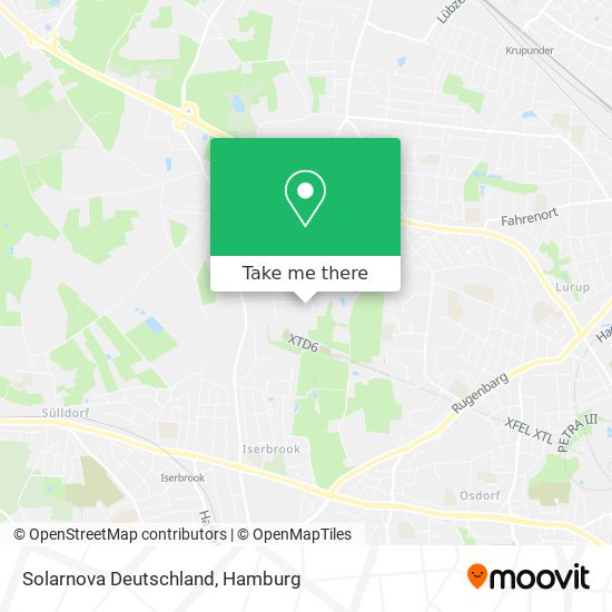 Solarnova Deutschland map