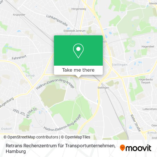 Retrans Rechenzentrum für Transportunternehmen map