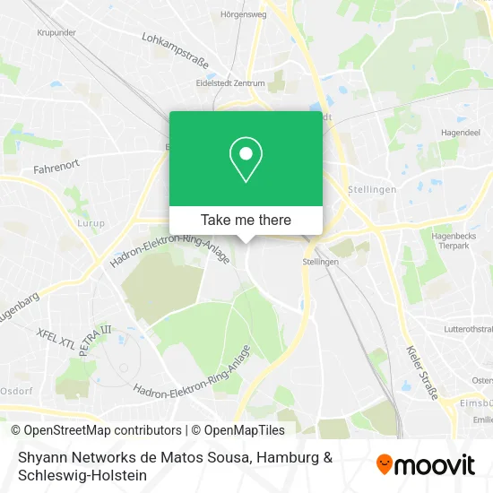 Карта Shyann Networks de Matos Sousa