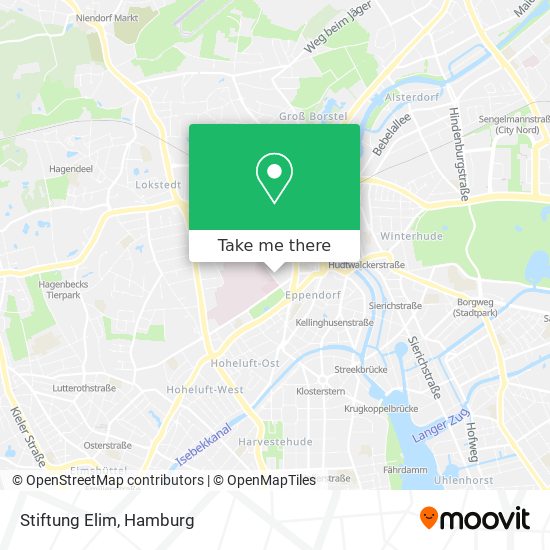 Stiftung Elim map