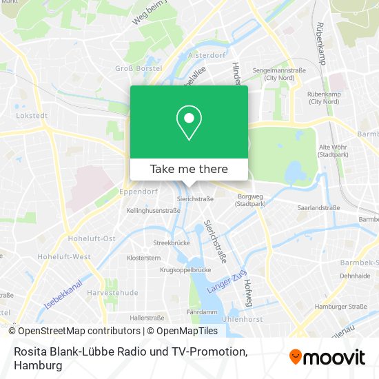 Rosita Blank-Lübbe Radio und TV-Promotion map