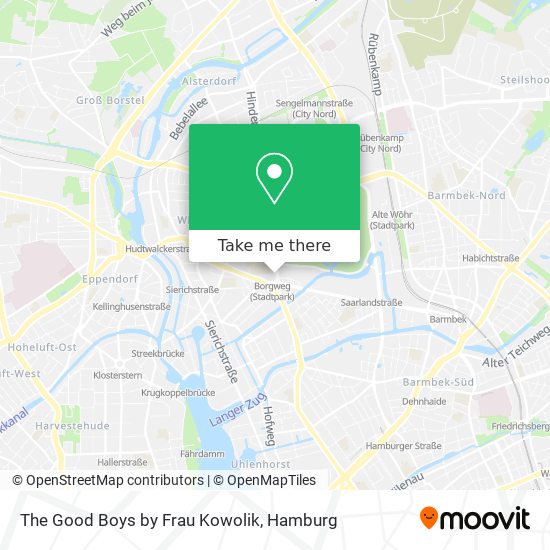 The Good Boys by Frau Kowolik map