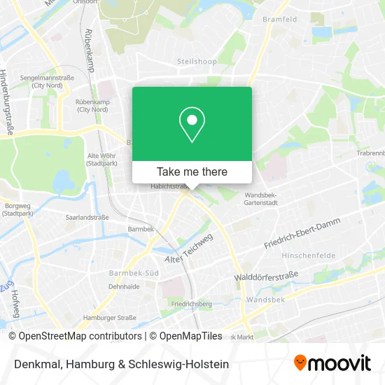 Карта Denkmal