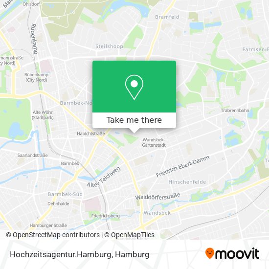 Hochzeitsagentur.Hamburg map