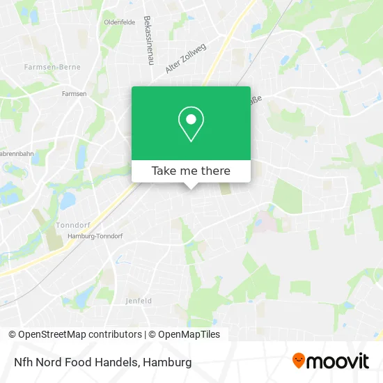 Карта Nfh Nord Food Handels