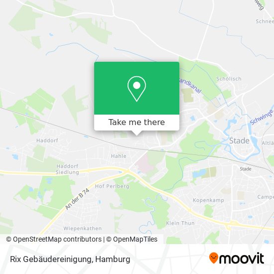 Rix Gebäudereinigung map