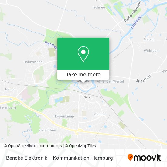 Bencke Elektronik + Kommunikation map