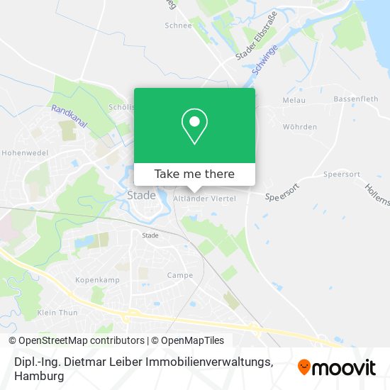 Dipl.-Ing. Dietmar Leiber Immobilienverwaltungs map