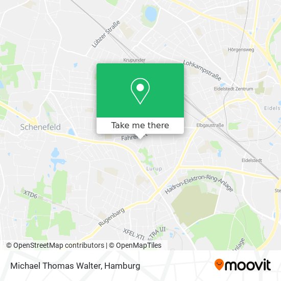 Michael Thomas Walter map