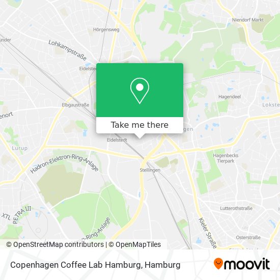 Copenhagen Coffee Lab Hamburg map