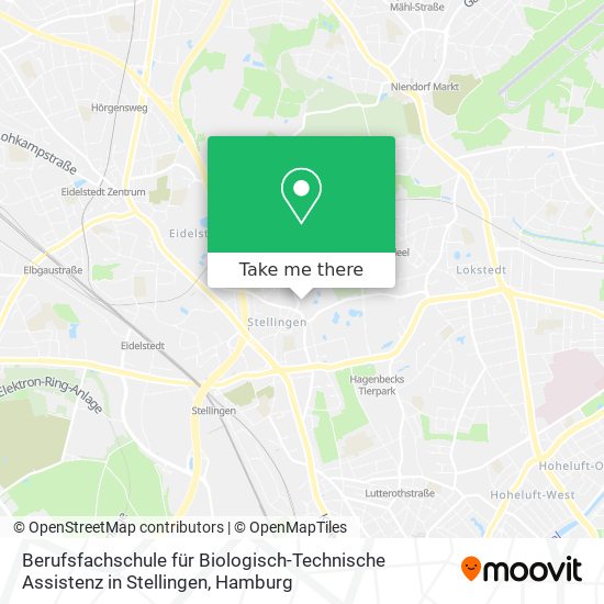 Berufsfachschule für Biologisch-Technische Assistenz in Stellingen map