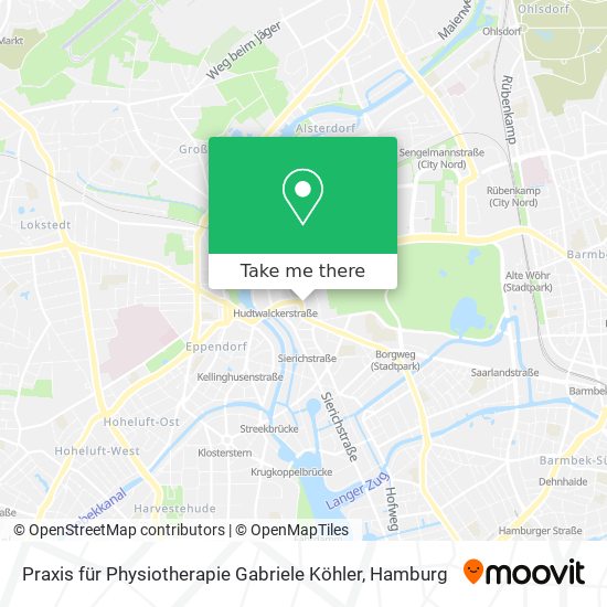 Praxis für Physiotherapie Gabriele Köhler map