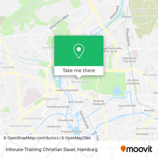 Inhouse-Training Christian Sauer map