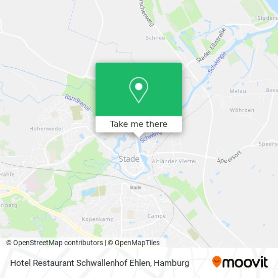 Hotel Restaurant Schwallenhof Ehlen map