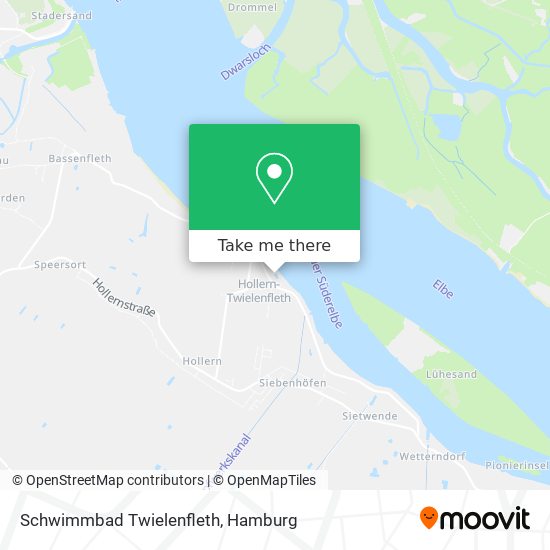 Карта Schwimmbad Twielenfleth
