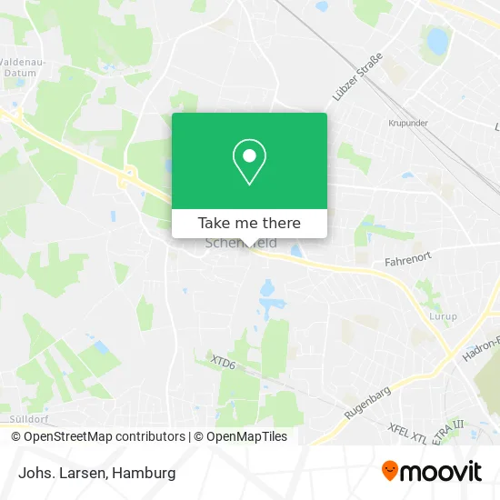 Карта Johs. Larsen