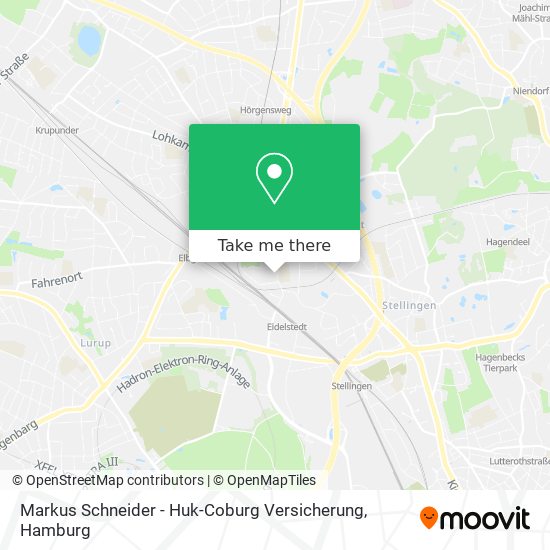 Markus Schneider - Huk-Coburg Versicherung map