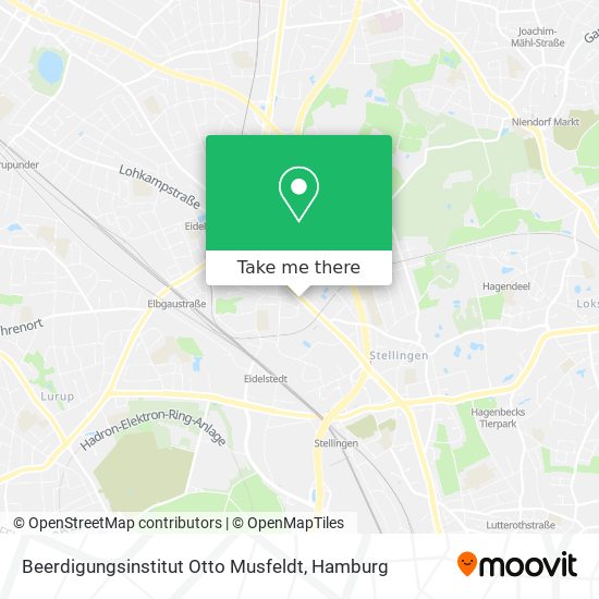 Beerdigungsinstitut Otto Musfeldt map
