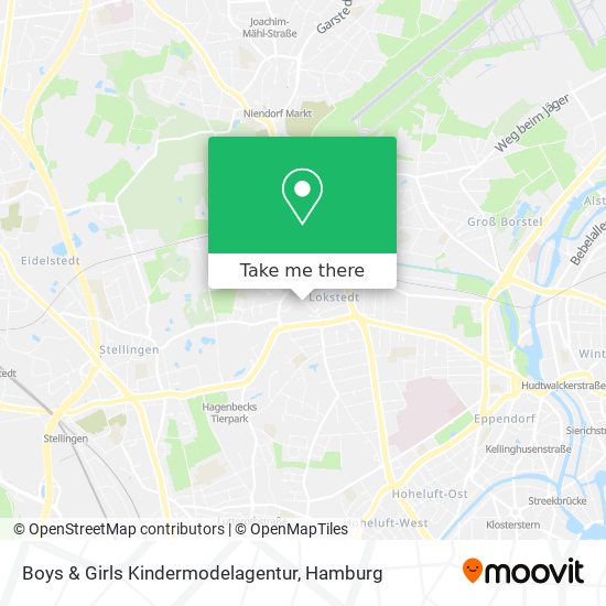 Boys & Girls Kindermodelagentur map