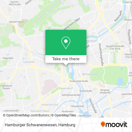 Hamburger Schwanenwesen map