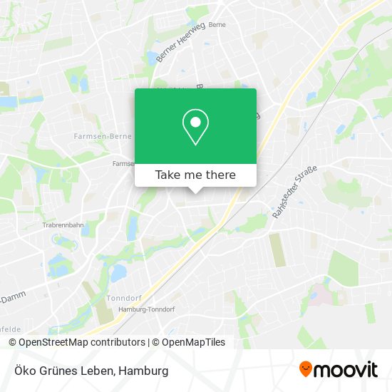 Öko Grünes Leben map