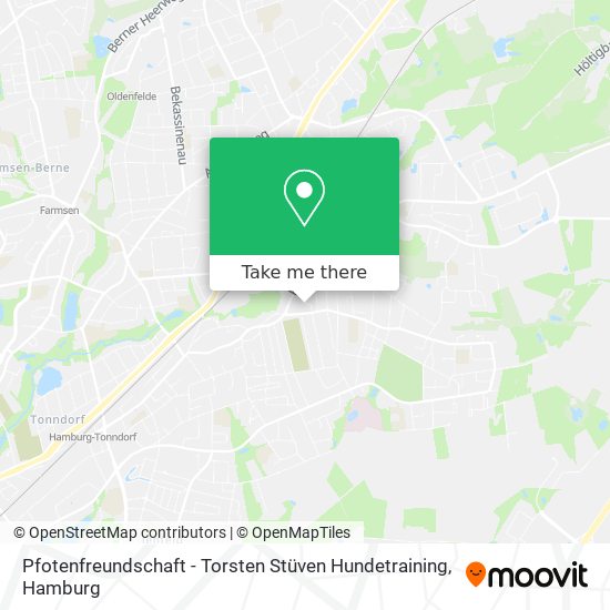 Pfotenfreundschaft - Torsten Stüven Hundetraining map