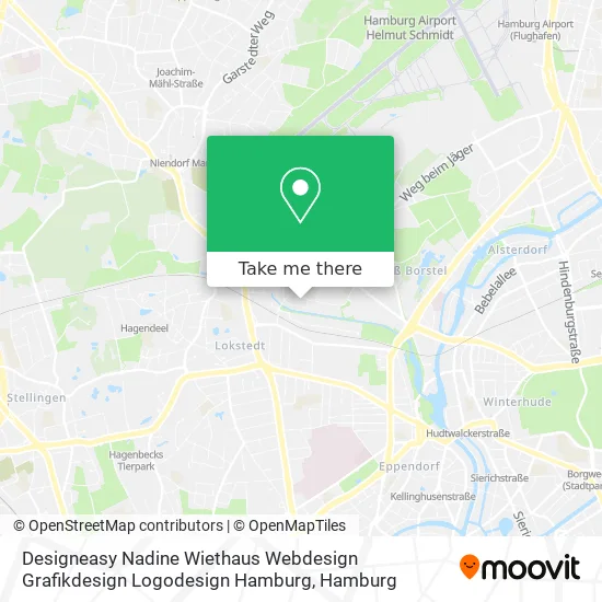 Карта Designeasy Nadine Wiethaus Webdesign Grafikdesign Logodesign Hamburg