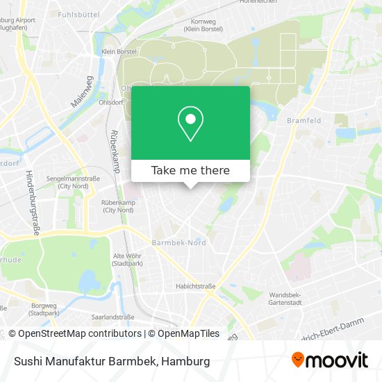 Sushi Manufaktur Barmbek map