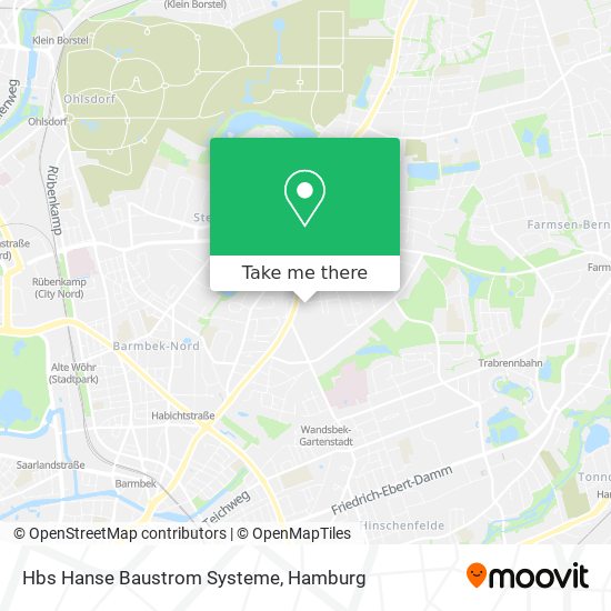 Hbs Hanse Baustrom Systeme map