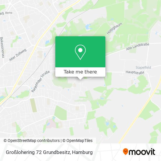 Großlohering 72 Grundbesitz map