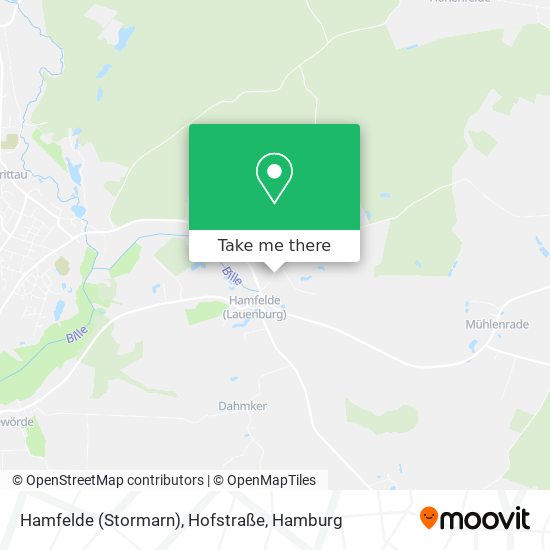 Hamfelde (Stormarn), Hofstraße map