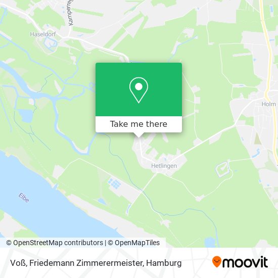 Voß, Friedemann Zimmerermeister map