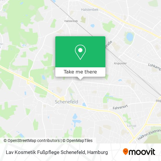 Lav Kosmetik Fußpflege Schenefeld map