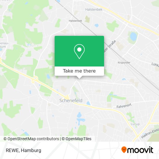 REWE map