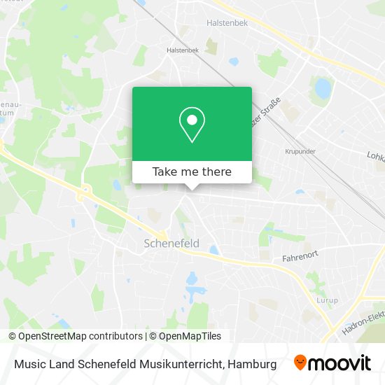 Music Land Schenefeld Musikunterricht map