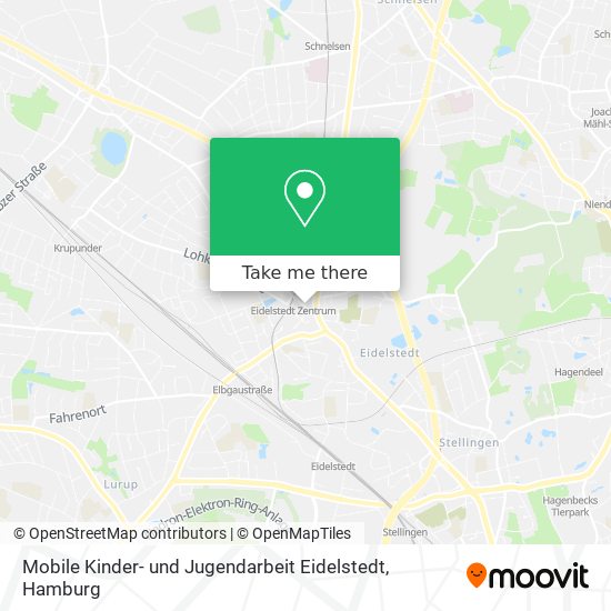 Mobile Kinder- und Jugendarbeit Eidelstedt map