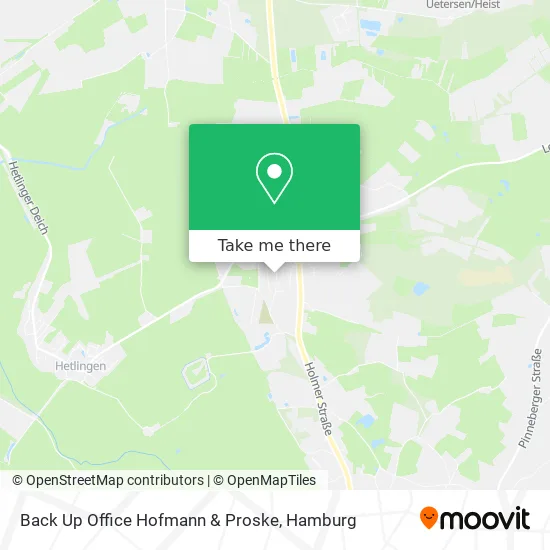 Карта Back Up Office Hofmann & Proske