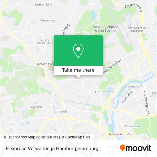 Flexpress Verwaltungs Hamburg map