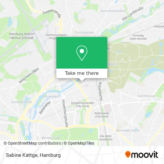 Карта Sabine Kattge