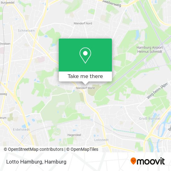 Lotto Hamburg map