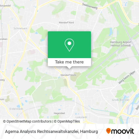 Карта Agema Analysts Rechtsanwaltskanzlei