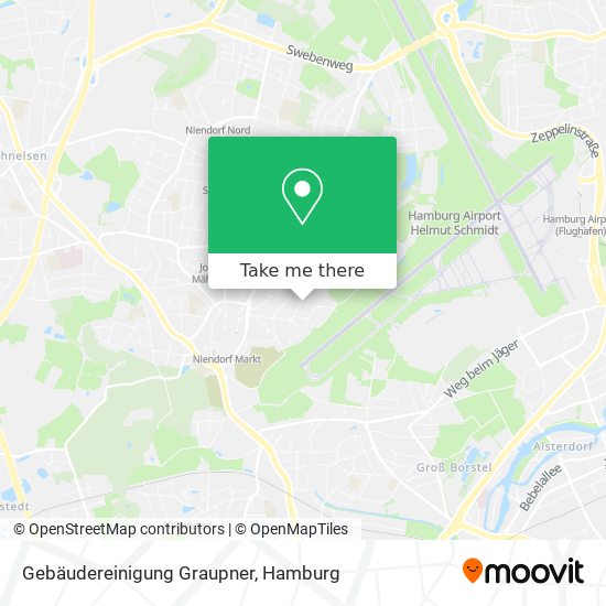 Gebäudereinigung Graupner map