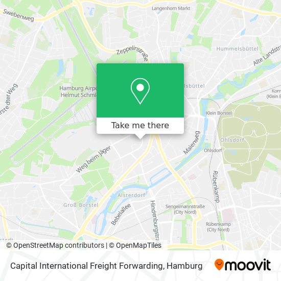 Capital International Freight Forwarding map