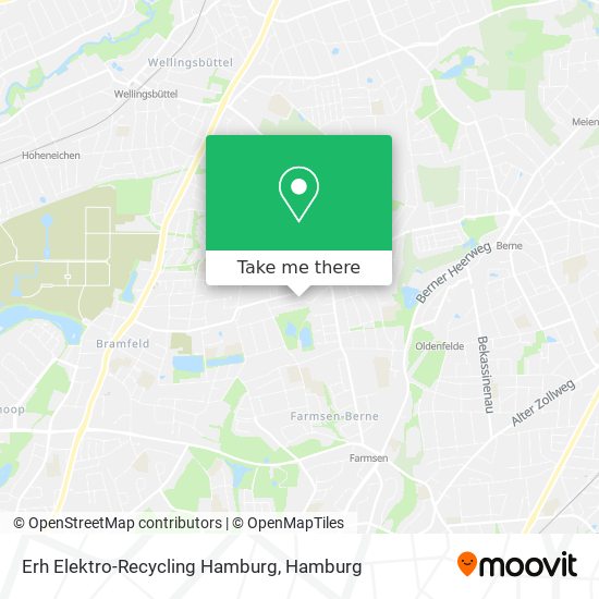 Erh Elektro-Recycling Hamburg map